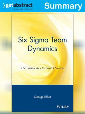 cover image of Six Sigma Team Dynamics (Summary)